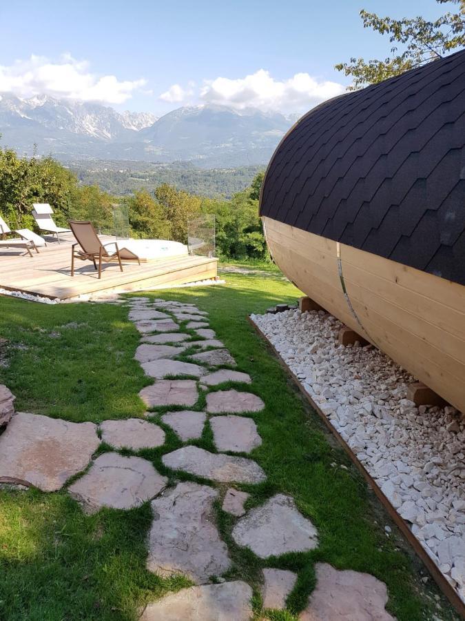 Agriturismo La Giasena Ponte nell'Alpi Ngoại thất bức ảnh
